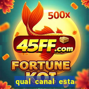 qual canal esta passando o jogo do barcelona